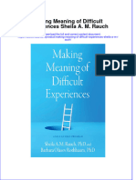 Making Meaning Of Difficult Experiences Sheila A M Rauch download pdf chapter