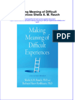 Making Meaning of Difficult Experiences Sheila A M Rauch Download PDF Chapter