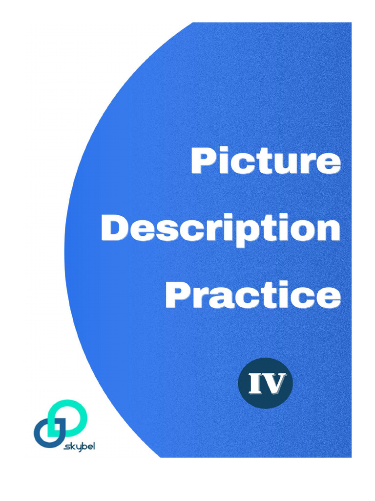 Picture Descriptions for English Learners | PDF