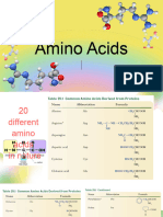 Amino Acids and Proteins Lecture Final