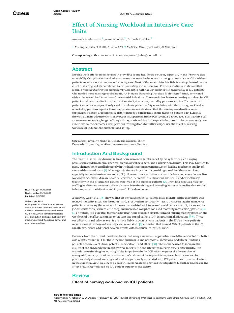 17j8ndd | PDF | Intensive Care Unit | Nursing