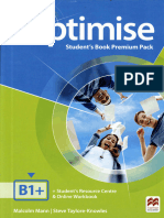 Optimise b1 Students Book Pack
