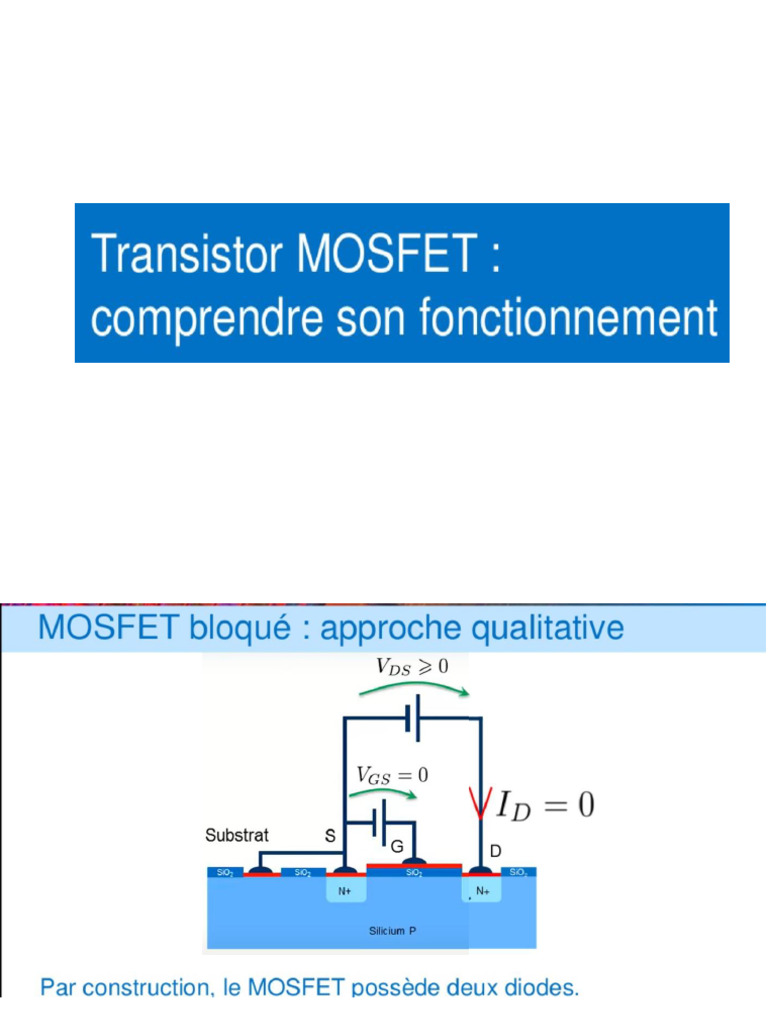 Cours Mosfet PDF