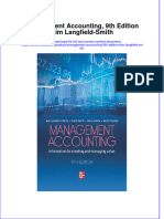 Management Accounting 9Th Edition Kim Langfield Smith download pdf chapter