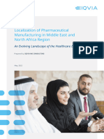 Localization of Pharmaceutical Manufacturing in Middle East and North Africa Region