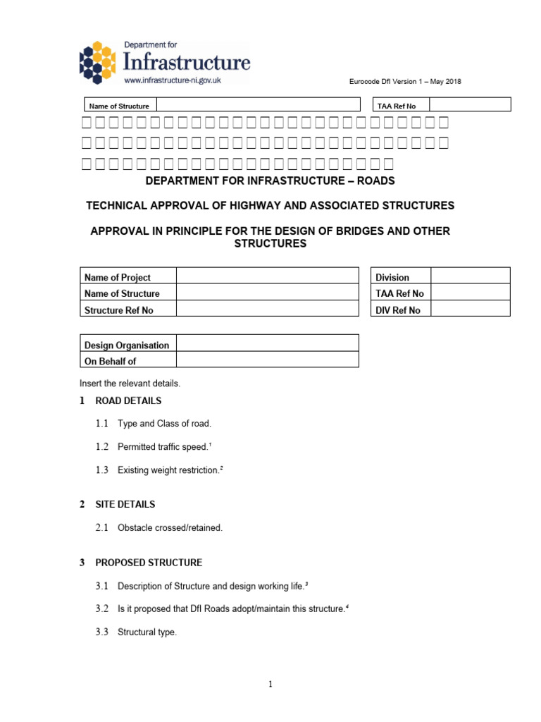 Technical Approval in Principal Eurocode Version | PDF | Road ...