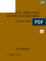 Lab Manual Food Production