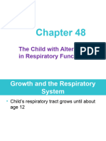 CHAPTER 48 The Child With Alterations in Respiratory Functions