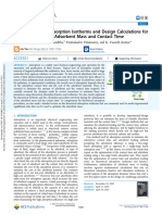 Adsorption Isotherms Review