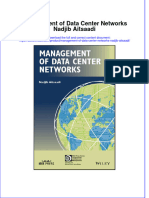 Management of Data Center Networks Nadjib Aitsaadi Download PDF Chapter