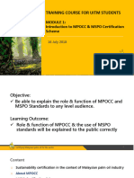 5.2. Module 1 - Introduction To MPOCC & MSPO Certification Scheme
