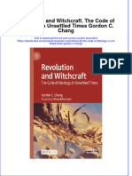 Revolution and Witchcraft The Code of Ideology in Unsettled Times Gordon C Chang Full Download Chapter