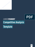 Careerfoundry Competitive Analysis Template
