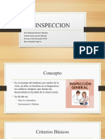 Semiologia INSPECCION R
