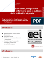 Presentación La Gestión de Casos, Una Práctica Avanzada de Enfermería para El Cuidado de La Población Migrante