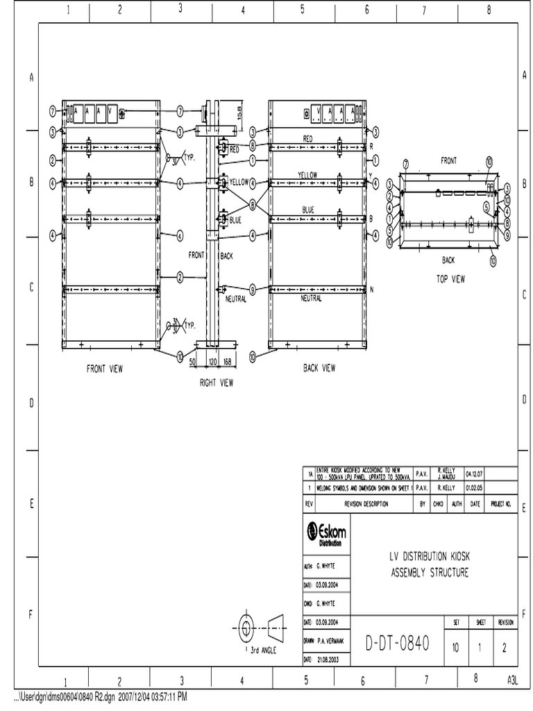 DGN File Log for 0840 R2 Updates | PDF