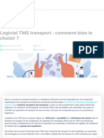 Logiciel TMS Transport - Comment Bien Le Choisir