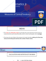 Meassure of Central Tendency