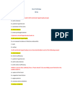 Heart Pathology MCQs