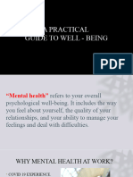Mental Health. A Practical Steps