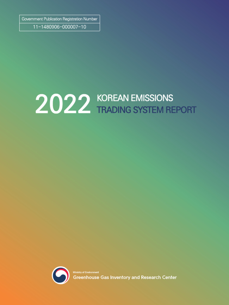 2022 Korean Emissions Trading System Report | PDF