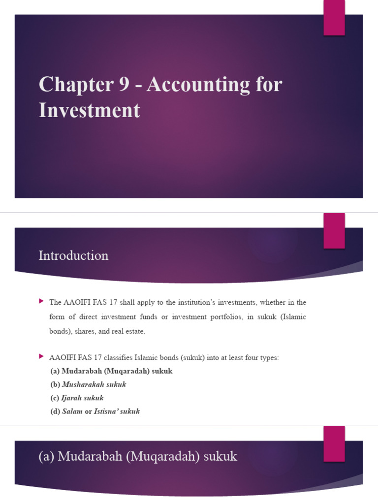 CH 09 Accounting For Investment | PDF | Fair Value | Mark To Market ...