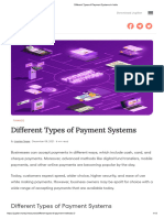 Different Types of Payment Systems in India