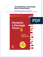 Manuale Di Psichiatria E Psicologia Clinica Cinzia Bressi Download PDF Chapter