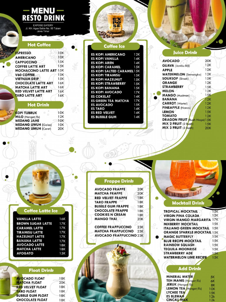 Menu Expose | PDF