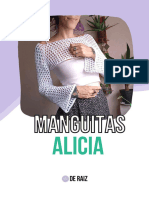 Patron Manguitas Alicia de Raiz Tejidos