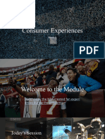Lecture 1 - The Sports Consumer Experience