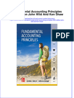 Fundamental Accounting Principles 25Th Edition John Wild And Ken Shaw full chapter