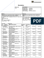 Quotation: Putzmeister Concrete Machines Pvt. Ltd. Information