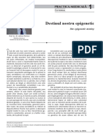 Editorial - Destinul Nostru Epigenetic