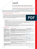 NR Data Availability Statements Data Citations