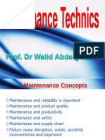 Week 9-10 Maintenance Technics