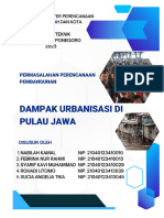 DAMPAK URBANISASI DI PULAU JAWA (Kelompok 3)