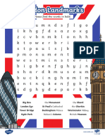 T TP 1690448409 London Landmarks Word Search - Ver - 1