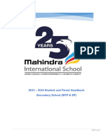 Secondary Student Parent Handbook 2023 24