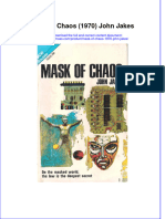 Mask of Chaos 1970 John Jakes Download PDF Chapter