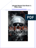 Masked Abducted Hearts Duet Book 1 Elise Lang Download PDF Chapter