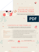 Cream & Pastel Palette Healthcare Center Characters By Slidesgos