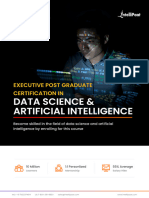 Executive Post Graduate Certification in Data Science and Artificial Intelligence