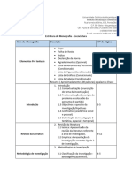 Estrutura de Monografia IED