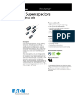 Eaton Supercapacitor Hybrid Cylindrical Cells Data Sheet