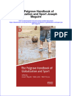 The Palgrave Handbook Of Globalization And Sport Joseph Maguire  ebook full chapter