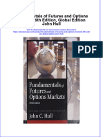 Fundamentals Of Futures And Options Markets 9Th Edition Global Edition John Hull full chapter