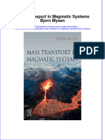 Mass Transport in Magmatic Systems Bjorn Mysen Download PDF Chapter