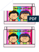 CAIXINHA DA LEITURA