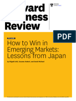 How To Win in Emerging Markets: Lessons From Japan: by Shigeki Ichii, Susumu Hattori, and David Michael